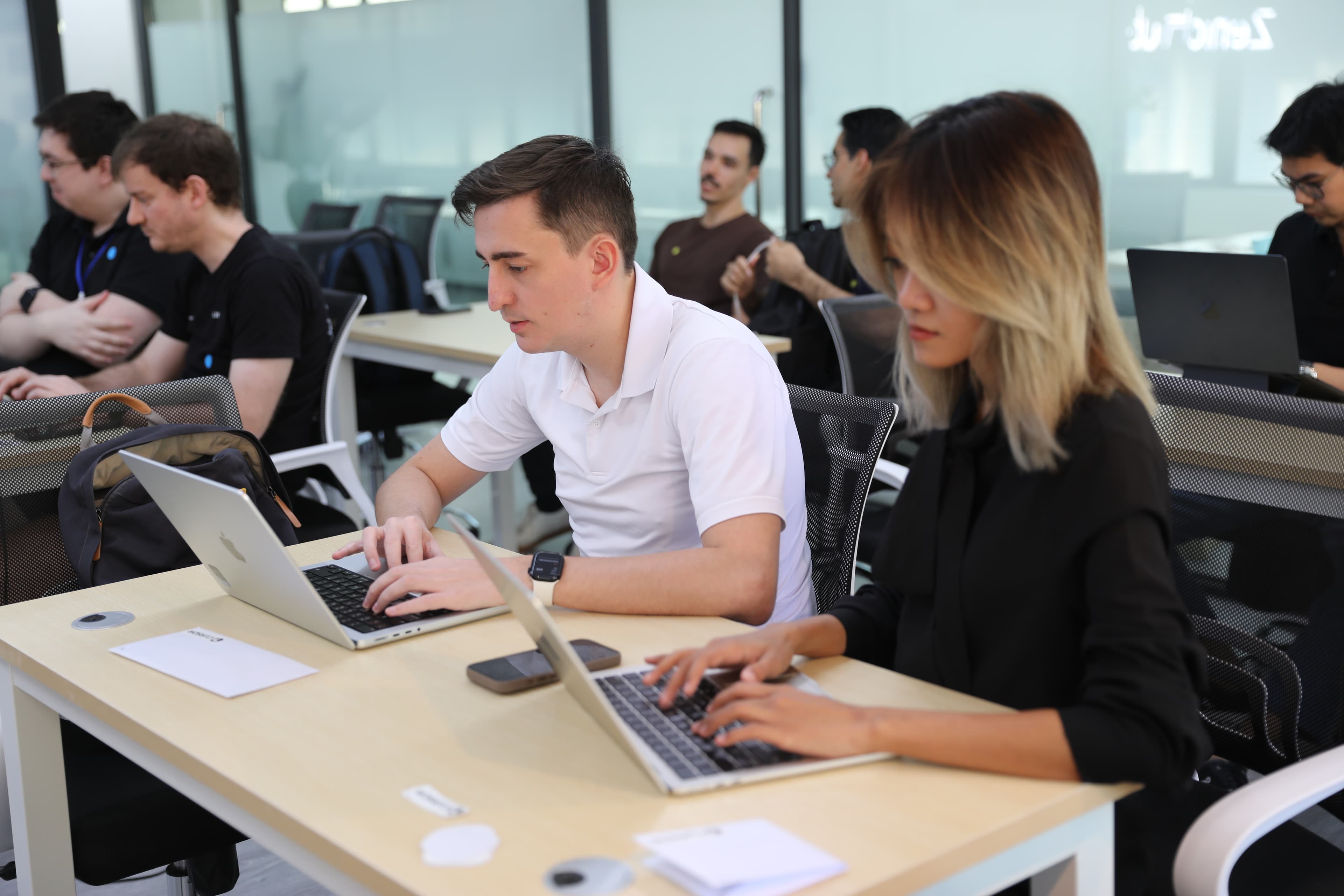 Pair coding together